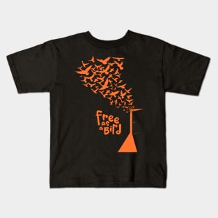 Free as a Bird Kids T-Shirt